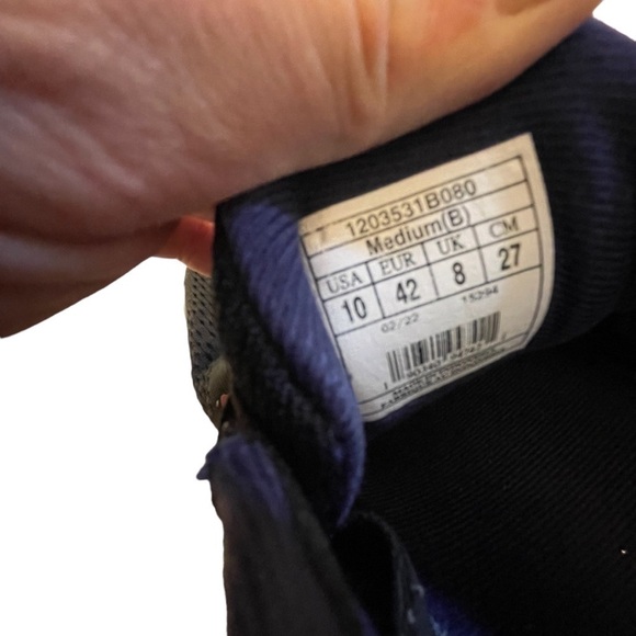 Women’s BROOKS Adrenaline GTS 22 Sneakers Shoes Navy - Picture 9 of 9